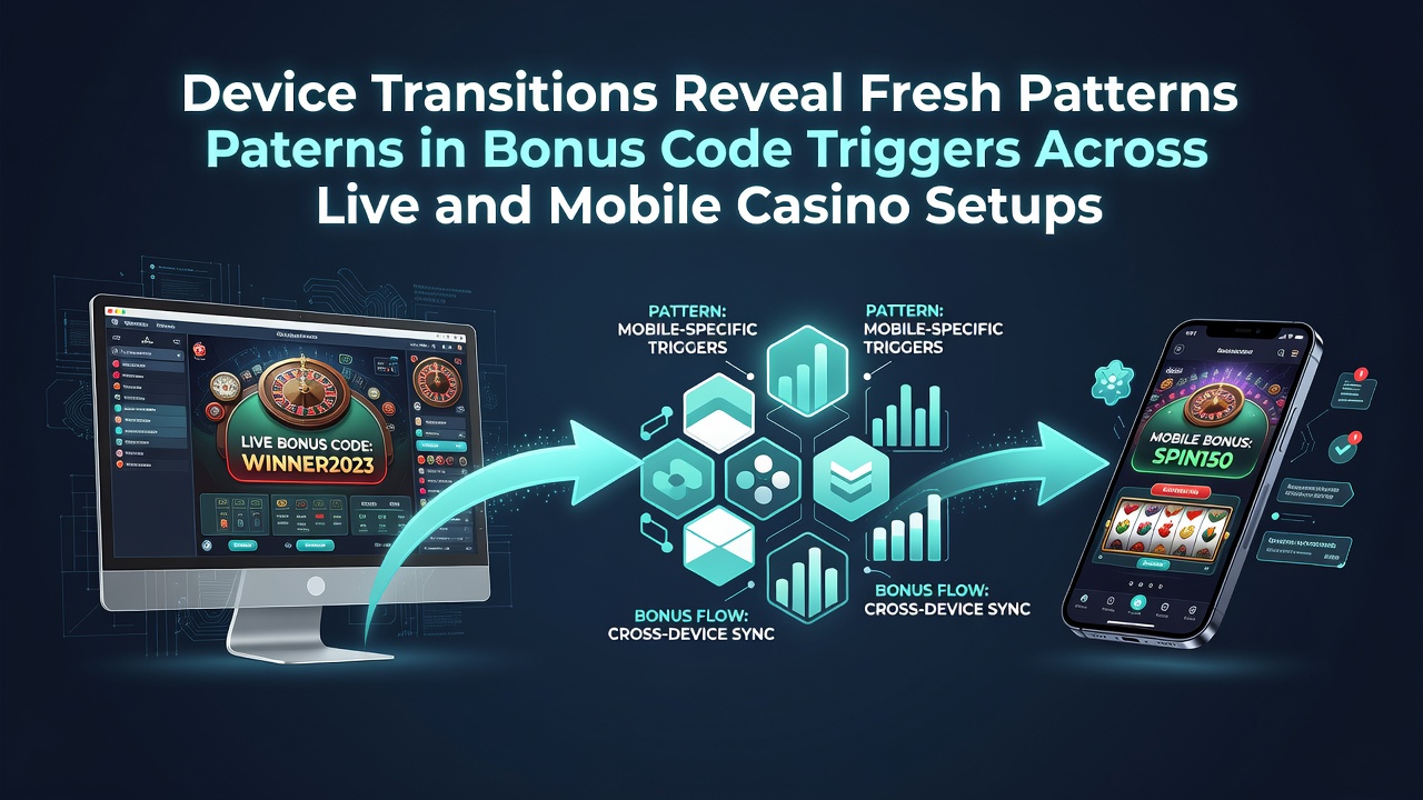 Darstellung von Bonuscode-Triggern bei Wechsel zwischen Live- und Mobile-Casino-Plattformen
