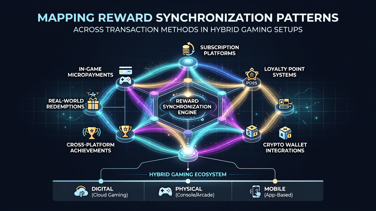 Visualisierung von Belohnungssynchronisationsmustern in hybriden Gaming-Setups mit verschiedenen Transaktionsmethoden